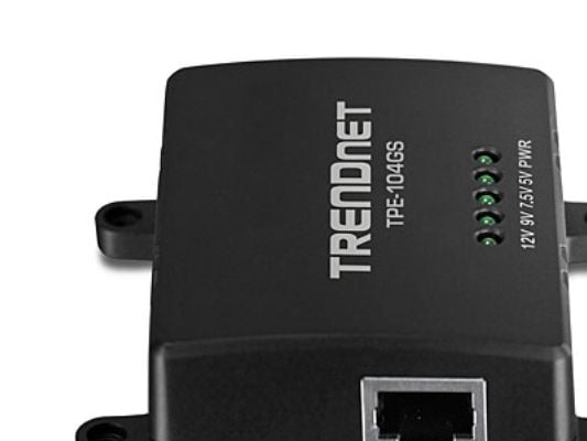 TRENDnet TPE-104GS - PoE splitter - 48 V - utgangskontakter: 1