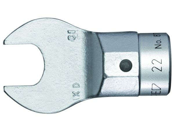 Gedore 8795-36, Torque wrench end fitting, Kromfarget, 3,6 cm, 1 stykker, Chromium-Vanadium Steel (Cr-V)