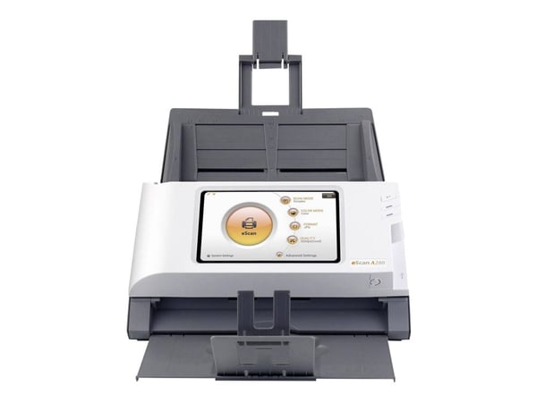 Plustek eScan A280 - Essential - dokumentskanner - CCD - Dupleks - Legal - 600 dpi x 600 dpi - inntil 20 spm (mono) / inntil 20 spm (farge) - ADF (...
