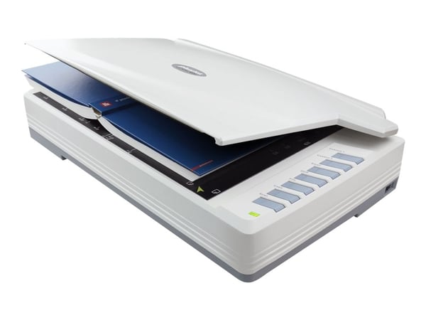 Plustek OpticBook A320E - Integrerad flatbäddsskanner - CCD - A3 - 800 dpi - upp till 2500 scanningar per dag - USB 2.0