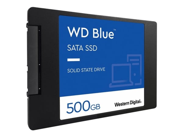 WD Blue 3D NAND SATA SSD WDS500G2B0A - SSD - 500 GB - intern - 2,5" - SATA 6Gb/s