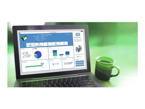 WD Green PC SSD WDS240G2G0B - SSD - 240 GB - inbyggd - M.2 2280 - SATA 6Gb/s