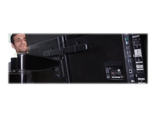 Sanus WSSATM1-B2 - Monteringssats (utdragbart soundbarfäste) - för soundbar - metall - skärmstorlek: 50"-90" - TV-fäste - för Sonos Arc