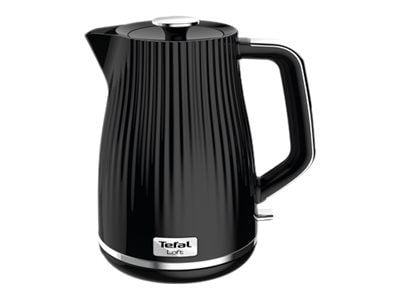 Tefal Loft KO250830 - Kjele - 1.7 liter - 2.4 kW - black with chrome details