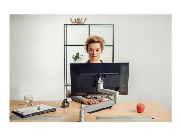 Bakker Elkhuizen Evoluent D Large - Vertikal mus - ergonomisk - høyrehendt - 6 knapper - trådløs