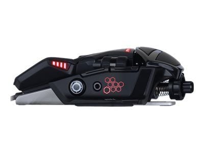 Mad Catz R.A.T.6+ - Mus - optisk - 11 knapper - kablet - USB - svart
