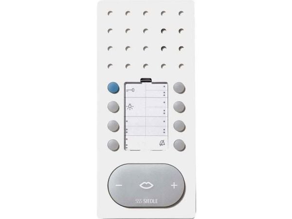 Siedle BFC 850-0, Koblet med ledninger (ikke trådløs), Hvit, Vegg, 91 mm, 27 mm, 201 mm