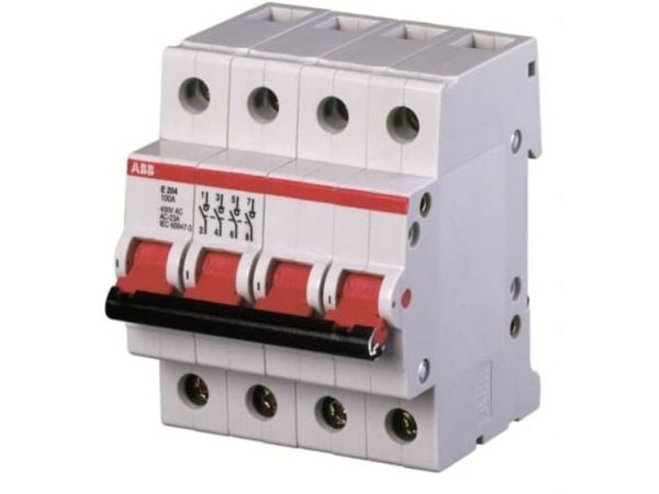 ABB 2CDE284001R0100 E204/100R Lastbrytare 4-polig
