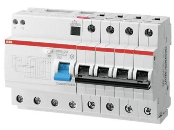ABB DS204 A-B16/0,03, Jordfelsbrytare, Typ A, 6000 A