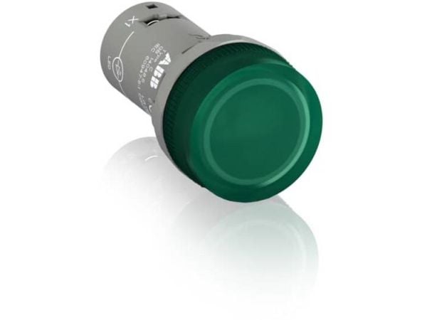 ABB CL2-523G, LED-elementti, Vihreä, IP66, IP67, IP69, AC, 30 mm, 52 mm