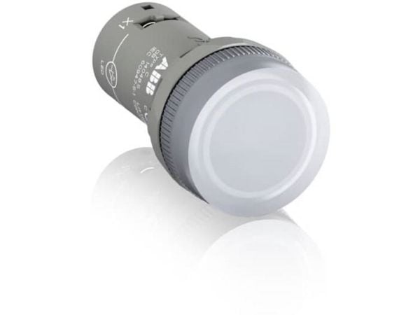 Kompakt LED-lampe 22 mm transparent CL2-542C 380-415V AC 1SFA619403R5428
