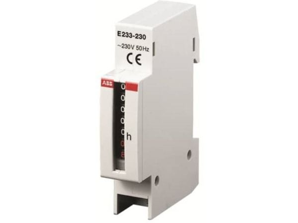 ABB drifttidräknare E233-230 AC230V E233-230 (2CDE100000R1601)