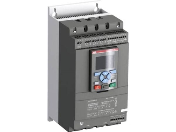 ABB PSTX45-600-70, harmaa, IP00, 45 A, 150 x 198 x 314 mm, 4,6 kg, 200 mm