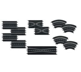 Carrera RC 26956, Play vehicle track, Innendørs, Plast, Sort