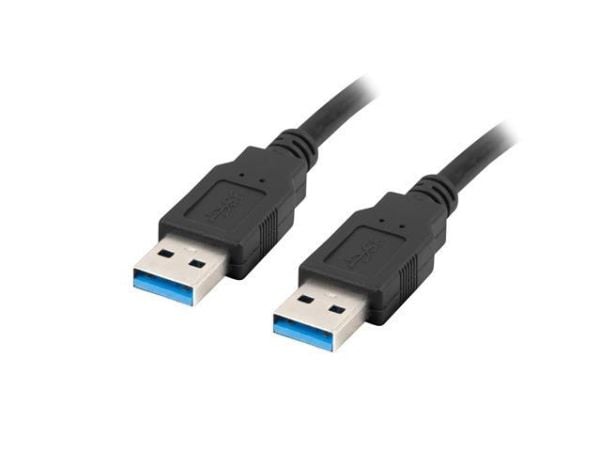 Lanberg - USB-kaapeli - USB Type A (han) til USB Type A (han) - USB 3.0 - 1,8 m - lajittelu