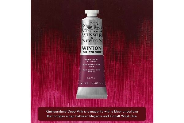 Winton oil 37 ml quinacridone deep pink 250