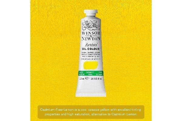 Artists' Oil Colour 37 ml Cadmium Free Lemon 890