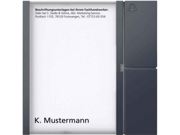Tastaturmodul TM 612-1 AG antrasittgrå (210004997-00)