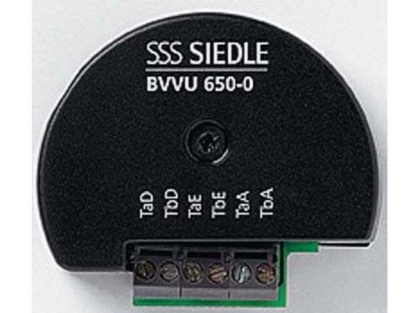 Siedle BVVU 650-0, Sort, Siedle, 0 - 40 °C