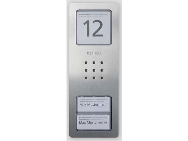 Siedle samtaleanlegg 210008734-00 rustfritt stål