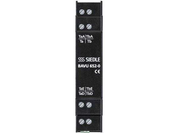 Siedle BAVU 652-0, Sort, Siedle, 0 - 40 °C, 18 mm, 60 mm, 90 mm