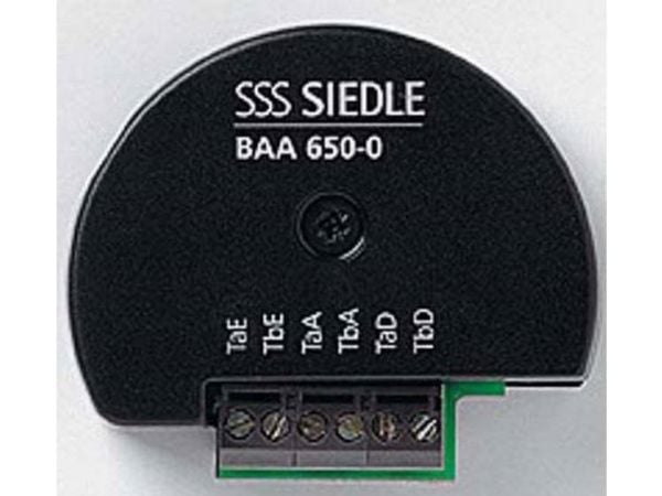 Siedle BAA 650-0, Sort, Siedle, 0 - 40 °C