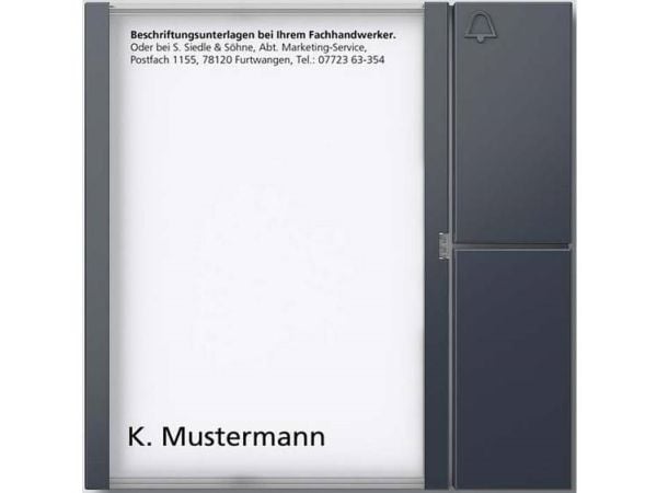 Bus-tastemodul antrasittgrå BTM 650-01 AG (210004907-00)
