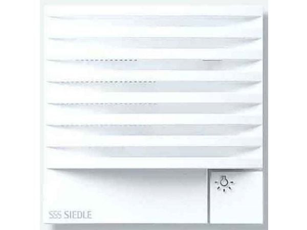 S. Siedle & Soehne dørhøyttalermodul TLM 611-02 W hvit 6+N-system (200036931-00)