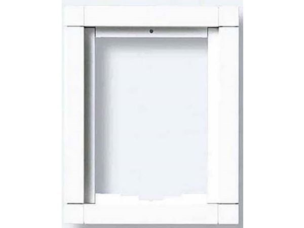 Siedle KR 611-1/1-0 SM, Ramme, Sølv, Siedle, Aluminium, Överflade, 131 mm