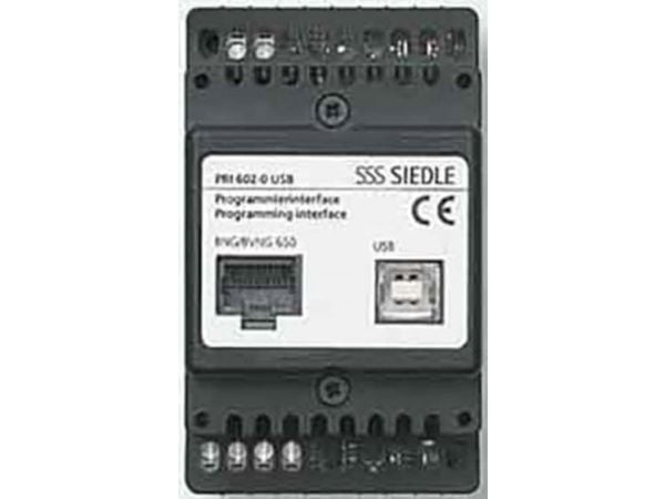 Siedle PRI 602-01 USB, Sort, IP20, CE, 10 - 30 V, 53,5 x 60 x 89 mm, 0 - 40 °C