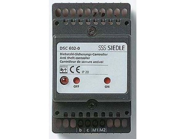Siedle DSC 602-0, musta, harmaa, DC, 53,5 mm, 60 mm, 89 mm, 1 kpl