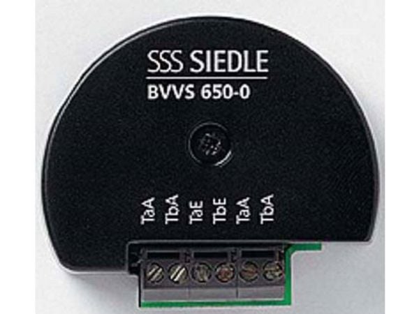 Siedle BVVS 650-0, Sort, Siedle, 0 - 40 °C