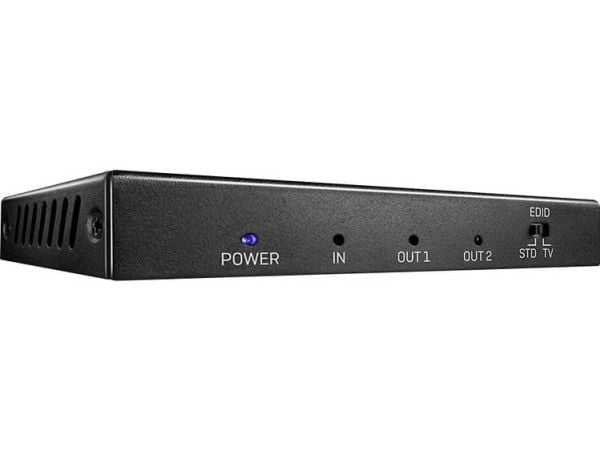 Lindy 38235, HDMI, 2x HDMI, 3840 x 2160 piksler, Svart, Metall, CE, FCC, RoHS, REACH, California Proposition 65