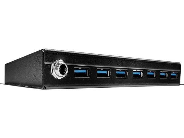 Lindy 43128, USB 3.2 Gen 1 (3.1 Gen 1) Type-A, 5000 Mbit/s, Musta, 0,8 m, 185 mm, 75 mm