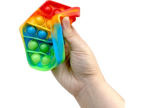 Pop It - Fidget - Rainbow - 1 kpl. - Keräilytuote