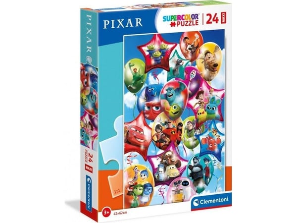 Clementoni SuperColor - Pixar Party - puslespill - 24 deler
