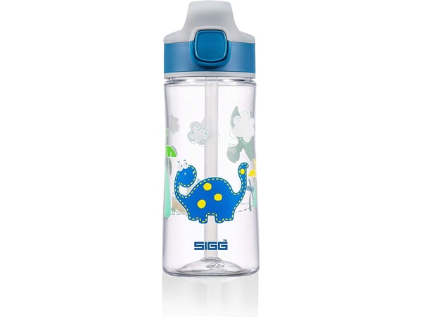 SIGG Miracle Dinosaur Friend, 450 ml, Daglig bruk, Blå, Gjennomsiktig, Hvit, Tritan, Barn, Bilde