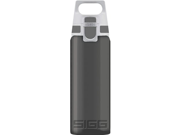 SIGG Total Color Anthracite, 1000 ml, Daglig användning, Fysisk träning, Idrott, Antracit, Tritan, Vuxen, Monokromatiskt