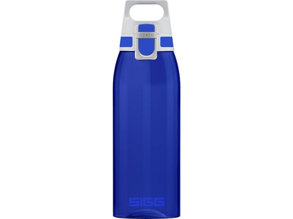 SIGG Total Color Blue, 1000 ml, Daglig bruk, Fitness, Idretter, Blå, Tritan, Voksen, Monokromatisk