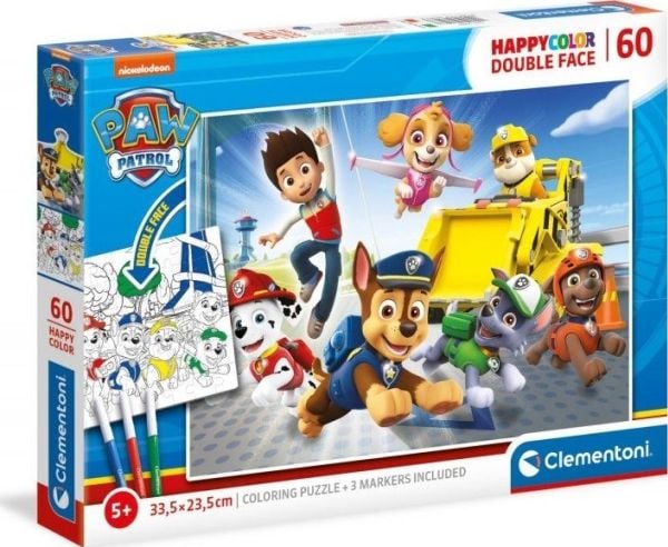 Clementoni palapeli 60 palaa - Koirapartio (PAW Patrol)