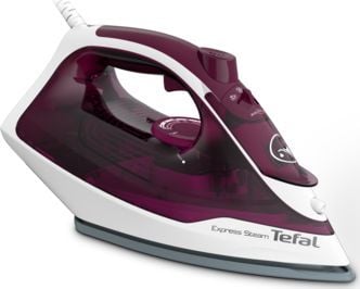 Tefal Express Steam FV2835E0 – Ångstrykjärn – stryksula: Cerilium – 2830 W – bysantinsk lila/vit