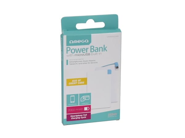 Platinet OMPB20CCWM, 2000 mAh, Litium Polymer (LiPo), Vit