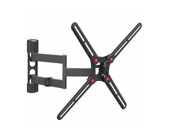 Barkan Mounting Systems BM343LP, 165,1 cm (65"), 75 x 75 mm, 400 x 400 mm, -5 - 15°, 360°, Sort