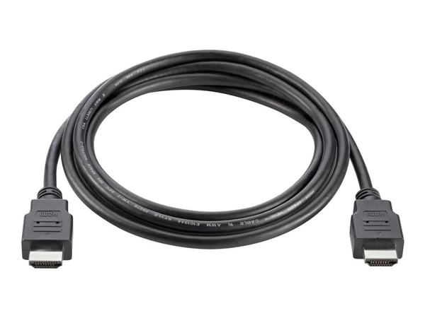 HP standard kabelsett - HDMI-kabel - HDMI til HDMI-kabel - 1,8 m - Sort