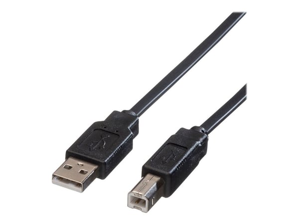 Roline - USB-kaapeli - USB (uros) - USB Type B (uros) - USB 2.0 - 4,5 m - 4,5 m