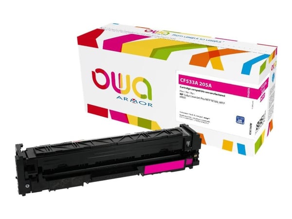 OWA Toner yhteensopiva HP CF533A / 205A magenta 900 p. kanssa.