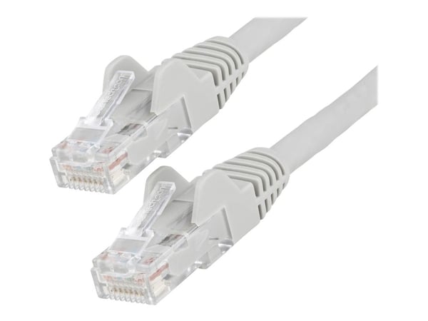 Startech 50cm LSZH CAT6 Ethernet Cable, 10 Gigabit Snagless RJ45 100W PoE Network Patch Cord with Strain Relief, CAT 6 10GbE UTP, Grey, Individuall...