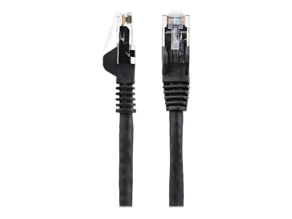 Startech 5m LSZH CAT6 Ethernet Cable, 10 Gigabit Snagless RJ45 100W PoE Network Patch Cord with Strain Relief, CAT 6 10GbE UTP, Black, Individually...