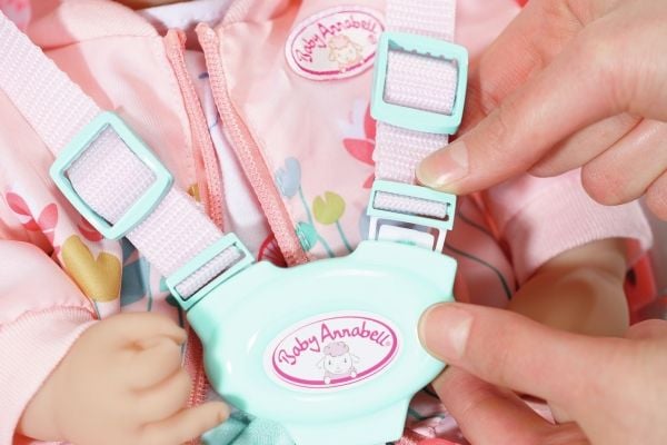 DUKKEVOGN - BABY ANNABELL PARAPLYTRILLE M/ BAG