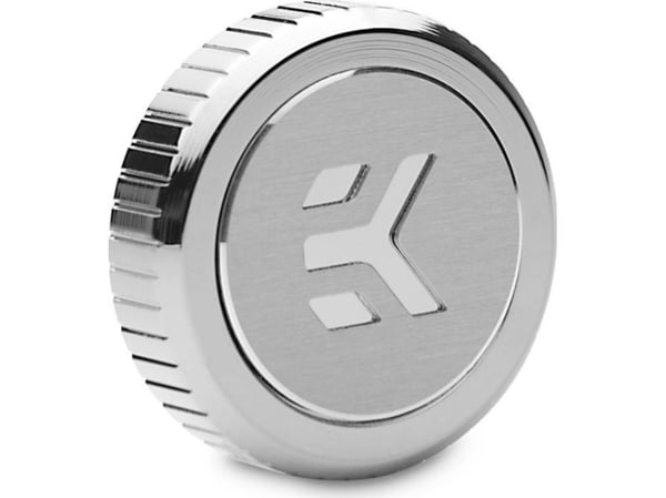 EKWB EKWB Quantum Torque Plug m/ Badge sølv - 3831109826270